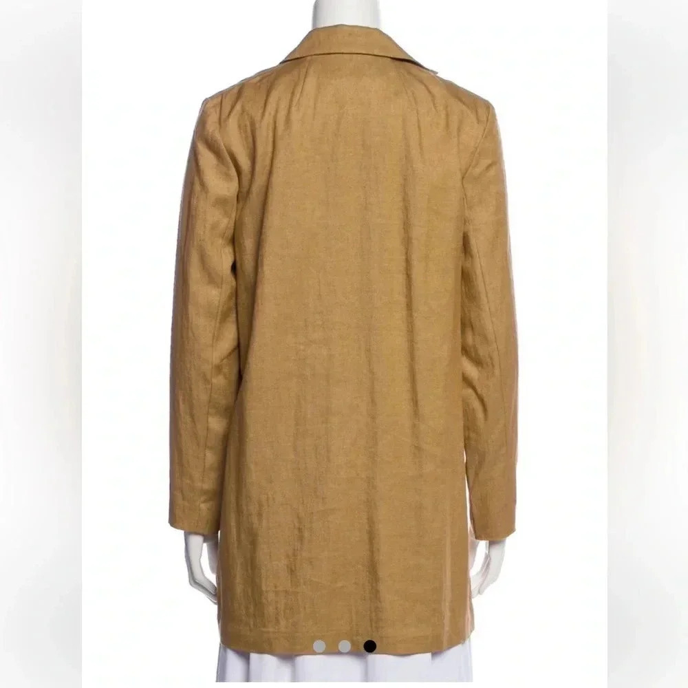 Theory Linen Open Front Cardigan Size P Nwot - image 2